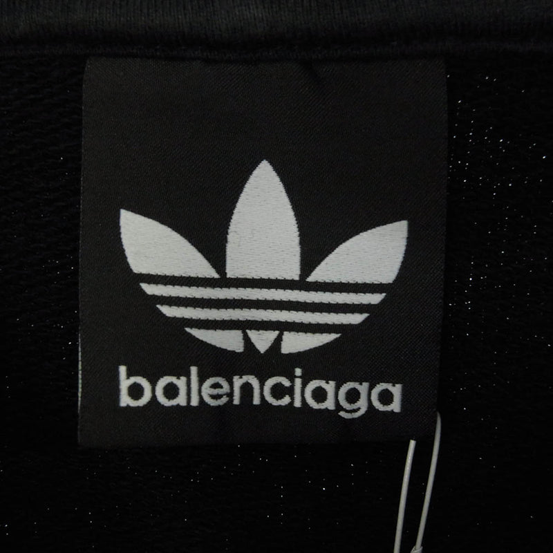 BALENCIAGA バレンシアガ 23AW 715001 TNVA8 adidas Hoodie Large Fit