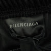 BALENCIAGA バレンシアガ 23SS 767862 ロゴ刺繍 バギー ショート パンツ ブラック系 M【美品】【中古】