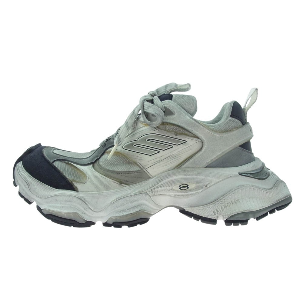 BALENCIAGA バレンシアガ 24SS 785754 CARGO カーゴ ヴィンテージ加工 スニーカー グレー系 42【中古】