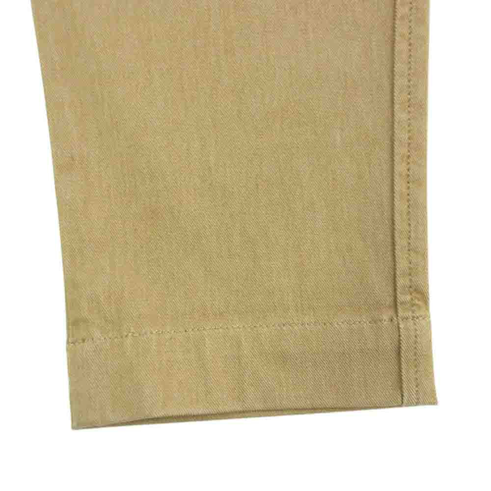 The DUFFER of St.GEORGE DF-CG-85120 ワンダー シェイプ クロップド イージー パンツ ボトム ライトブラウン系 M【中古】