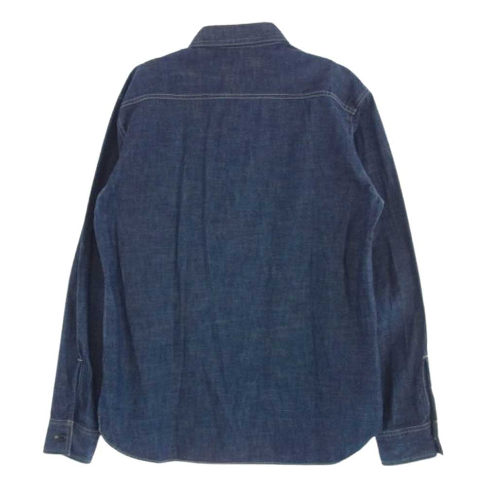 NEIGHBORHOOD ネイバーフッド 16AW 162BENH-SHM01 U.S.N C-SHIRT.LS 長袖 デニム シャツ インディゴブルー系 M【中古】