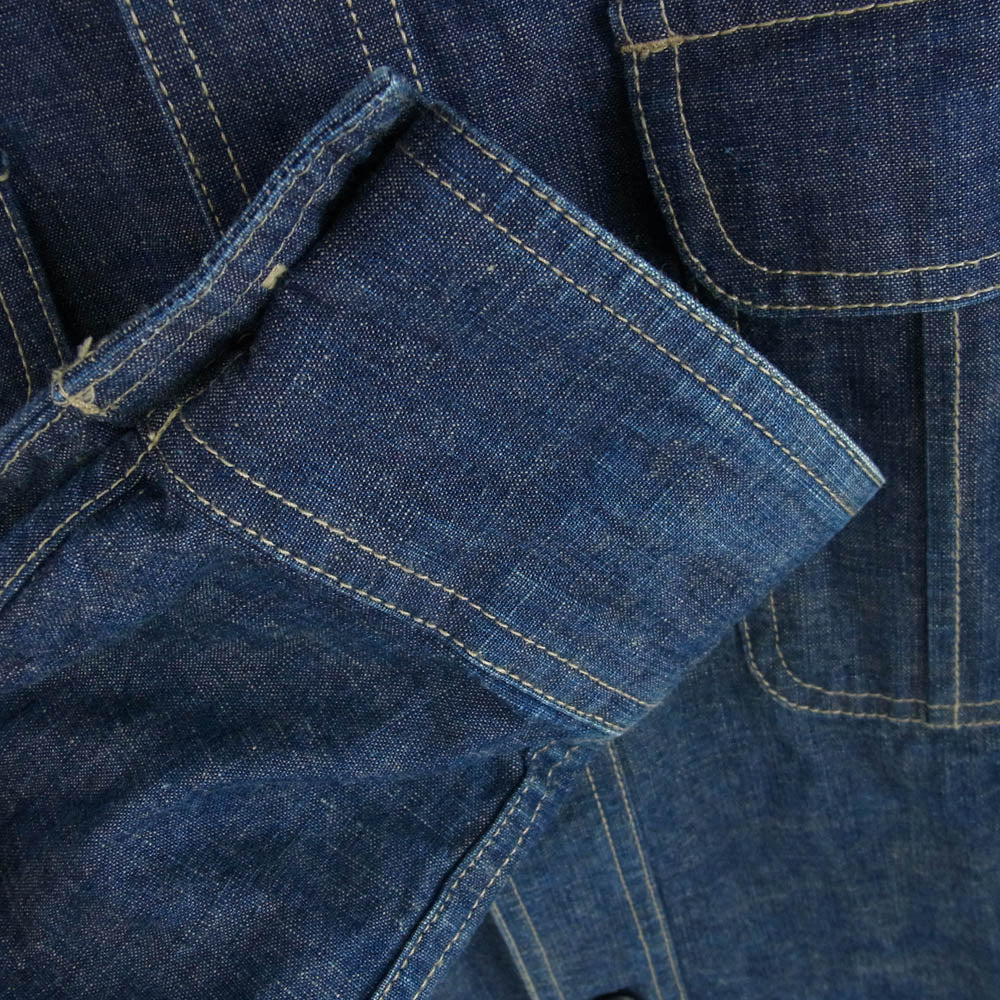 NEIGHBORHOOD ネイバーフッド 16AW 162BENH-SHM01 U.S.N C-SHIRT.LS 長袖 デニム シャツ インディゴブルー系 M【中古】