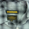 NEIGHBORHOOD ネイバーフッド 181ARNH-SHM02 B&C/R-SHIRT SS  オンブレチェック 半袖 シャツ グレー系 M【中古】