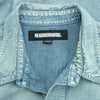 NEIGHBORHOOD ネイバーフッド 20SS 201YTNH-SHM01 SAVAGE CHAMBRAY C-SHIRT LS ダメージ加工 長袖 デニム ワークシャツ インディゴブルー系 M【中古】