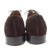 John Lobb ジョンロブ PARISロゴ BARAL バラル スエード レザ― キャップトゥ シューズ ブラウン系 7.5E【中古】