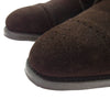 John Lobb ジョンロブ PARISロゴ BARAL バラル スエード レザ― キャップトゥ シューズ ブラウン系 7.5E【中古】