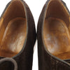 John Lobb ジョンロブ PARISロゴ BARAL バラル スエード レザ― キャップトゥ シューズ ブラウン系 7.5E【中古】