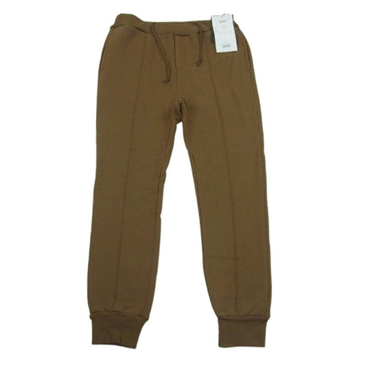 UNDERCOVER アンダーカバー 21SS UC2A4502 センタータック リブ スウェット パンツ ブラウン系 2【新古品】【未使用】【中古】