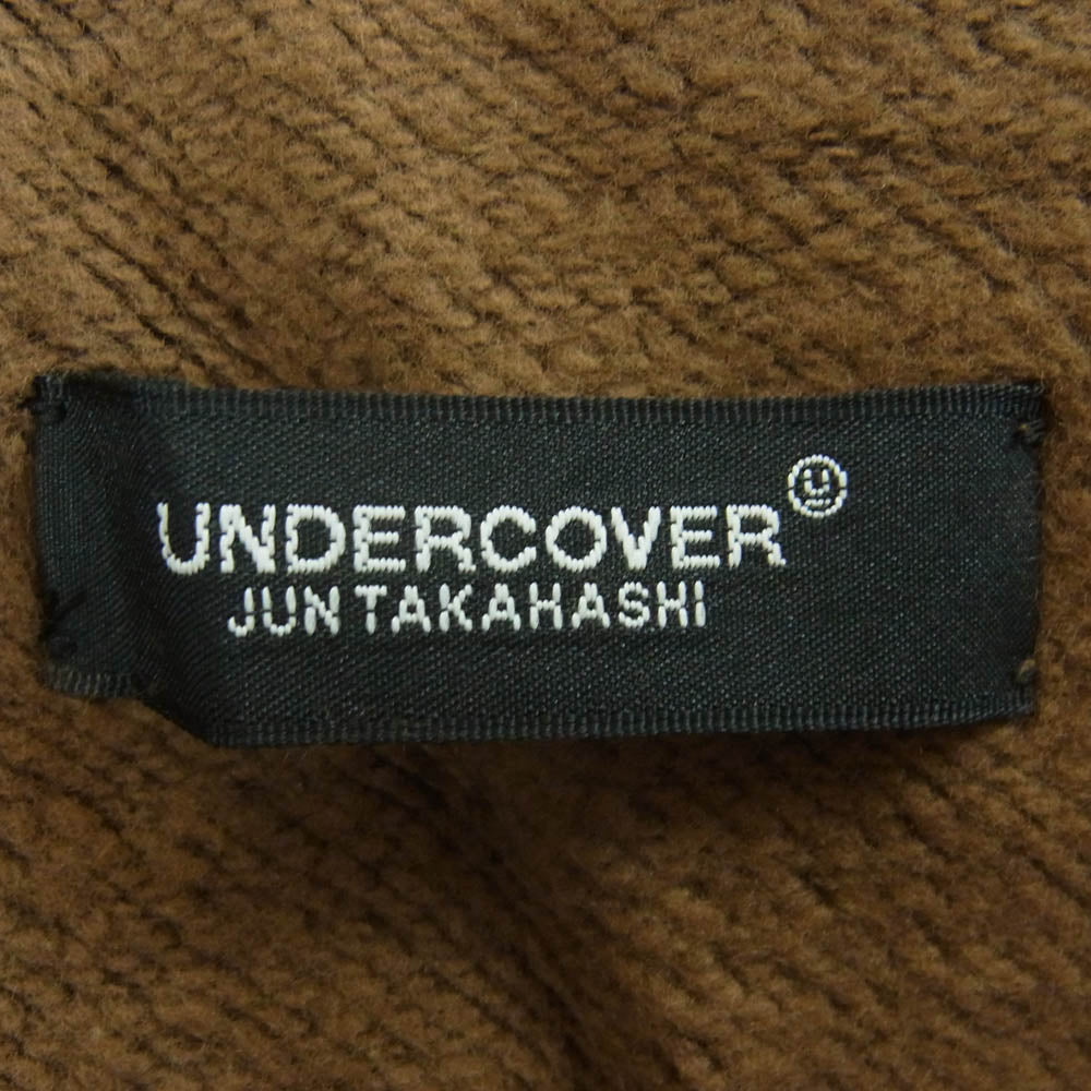 UNDERCOVER アンダーカバー 21SS UC2A4502 センタータック リブ スウェット パンツ ブラウン系 2【新古品】【未使用】【中古】