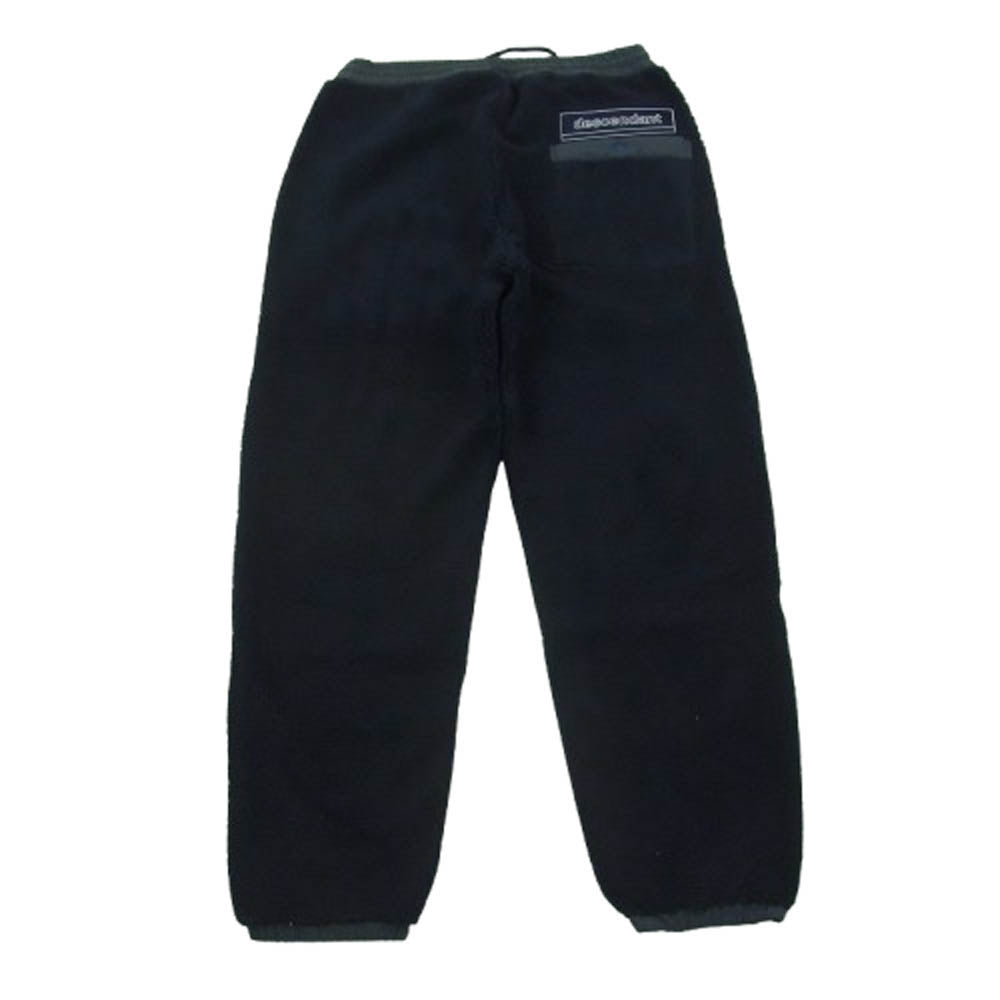DESCENDANT ディセンダント 222ATDS-PTM02 MANCHOT FLEECE TROUSERS フリース パンツ ダークネイビー系 2【新古品】【未使用】【中古】