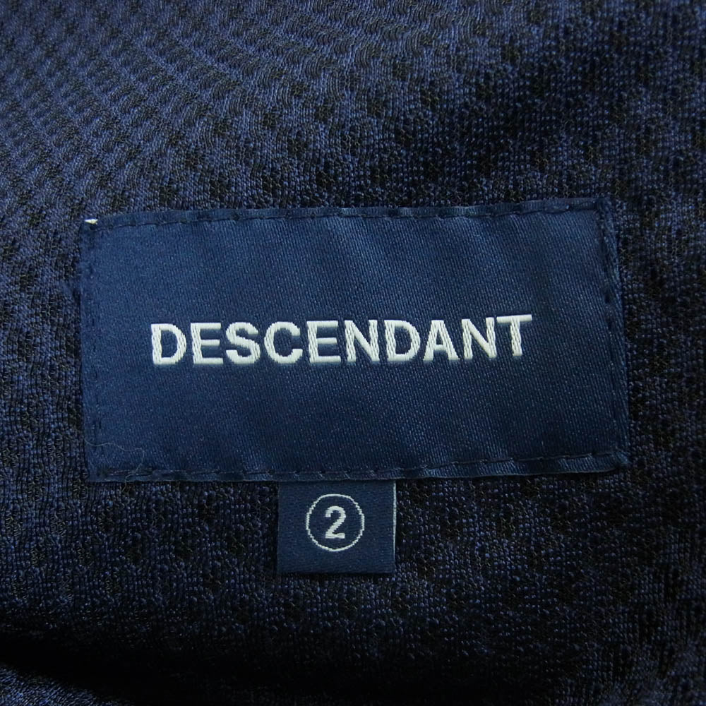 DESCENDANT ディセンダント 222ATDS-PTM02 MANCHOT FLEECE TROUSERS フリース パンツ ダークネイビー系 2【新古品】【未使用】【中古】