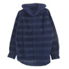 DESCENDANT ディセンダント 232WVDS-SHM04 MULE HOODED STRIPE LS SHIRT フード付き シャツ ブルー系 3【新古品】【未使用】【中古】
