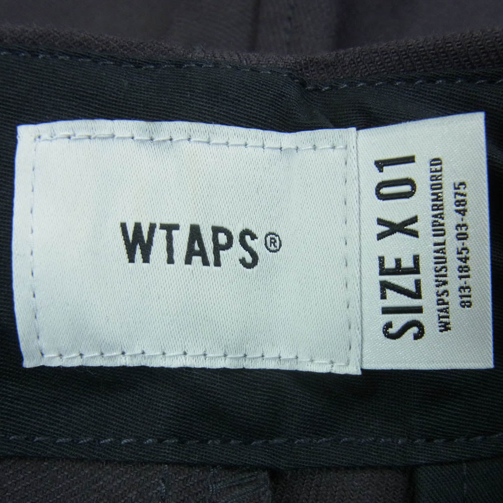 WTAPS ダブルタップス 21AW 212GWDT-PTM01 SHINOBI TROUSERS シノビ トラウザー パンツ ネイビー系 01【新古品】【未使用】【中古】
