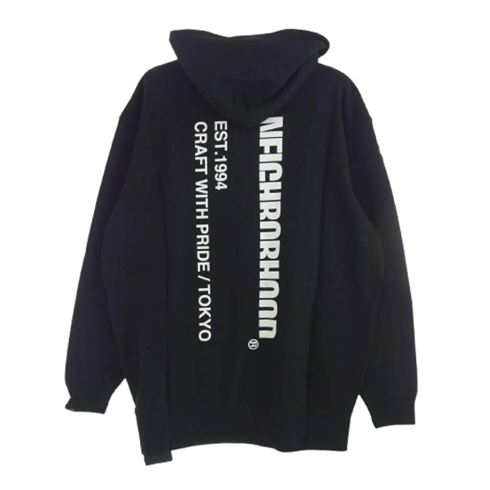 NEIGHBORHOOD ネイバーフッド 22AW 222LBNH-CSM01S CL . HOODED LS 限定 パーカー ブラック系 XL【新古品】【未使用】【中古】