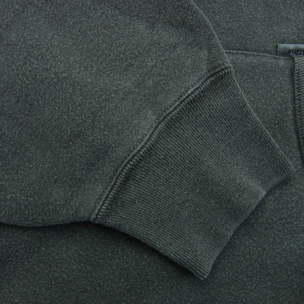WTAPS ダブルタップス 21AW 212ATDT-CSM05 BLANK 01 HOODED コットン パーカー グレー系 X 04【新古品】【未使用】【中古】