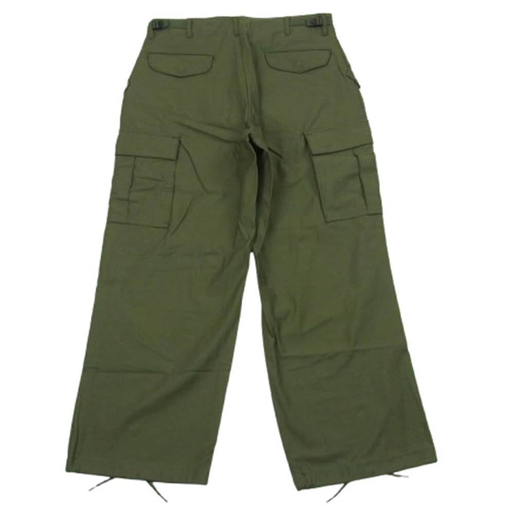 WTAPS ダブルタップス 21AW 212WVDT-PTM01 WMILL-65 TROUSER/TROUSERS.NYCO.SATIN.CORDURA ダブルミル 65 トラウザー コーデュラ カーゴ パンツ グリーン系 01【新古品】【未使用】【中古】