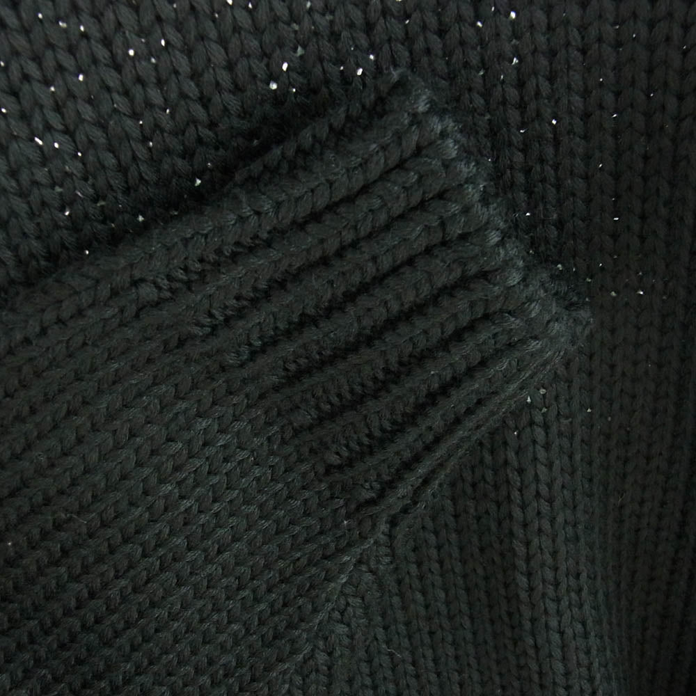 WTAPS ダブルタップス 22AW 222MADT-KNM02 222MADT-KNM02 ARMT SWEATER クロスボーン クルーネック ニット ブラック系 3【新古品】【未使用】【中古】