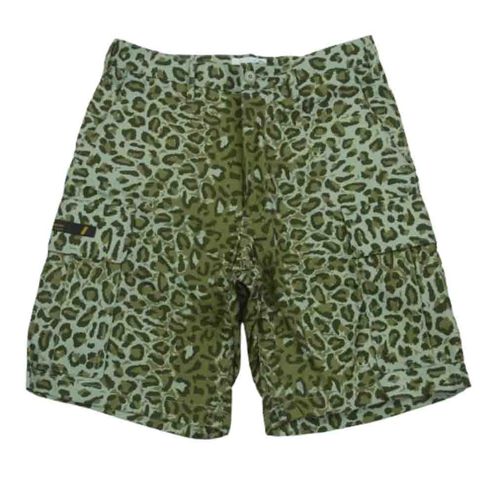 WTAPS ダブルタップス 21SS 211WVDT-PTM03 JUNGLE SHORTS COTTON TWILL CAMO ORIVE ジャングル ショーツ ショート パンツ マルチカラー系 OLIVE DRAB 01【新古品】【未使用】【中古】