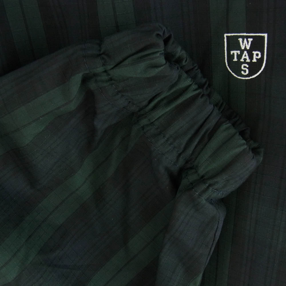 WTAPS ダブルタップス 22AW 222TQDT-JKM03 SMOCK 02/JACKET/CTPL.RIPSTOP スモック ジャケット リップストップ グリーン系 3【新古品】【未使用】【中古】