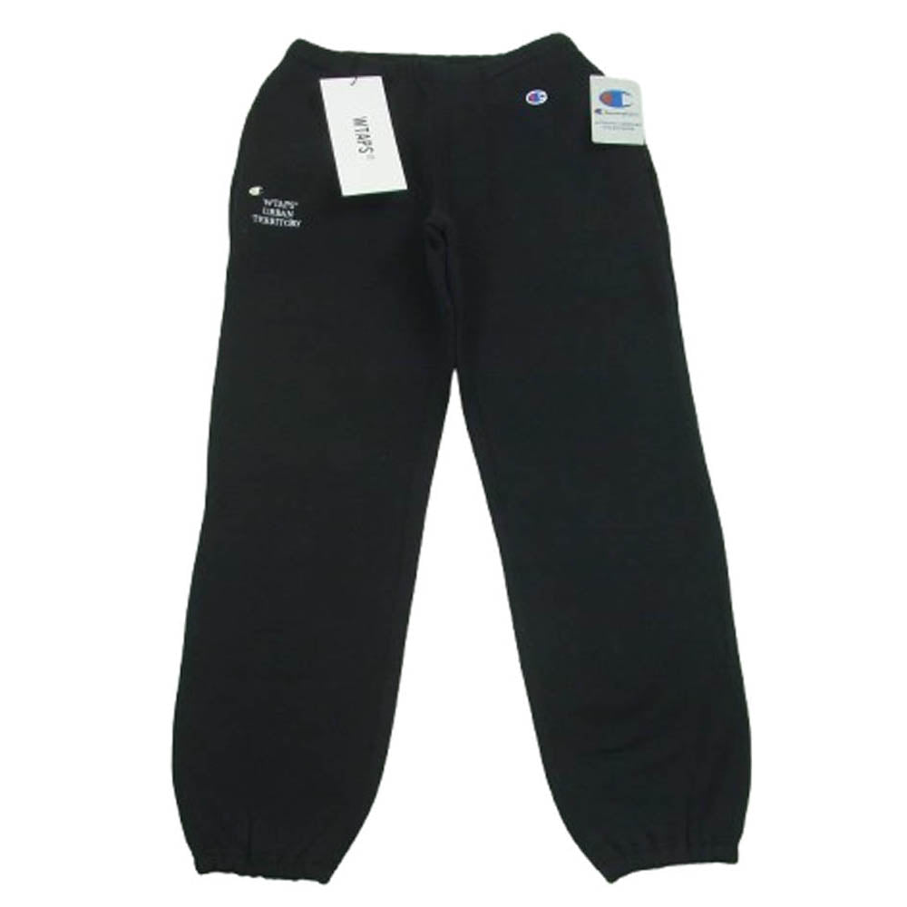WTAPS ダブルタップス 22AW 222HBCHD-CSM05S Champion Academy Trousers チャンピオン アカデミー トラウザーズ スウェット パンツ ブラック系 M【新古品】【未使用】【中古】