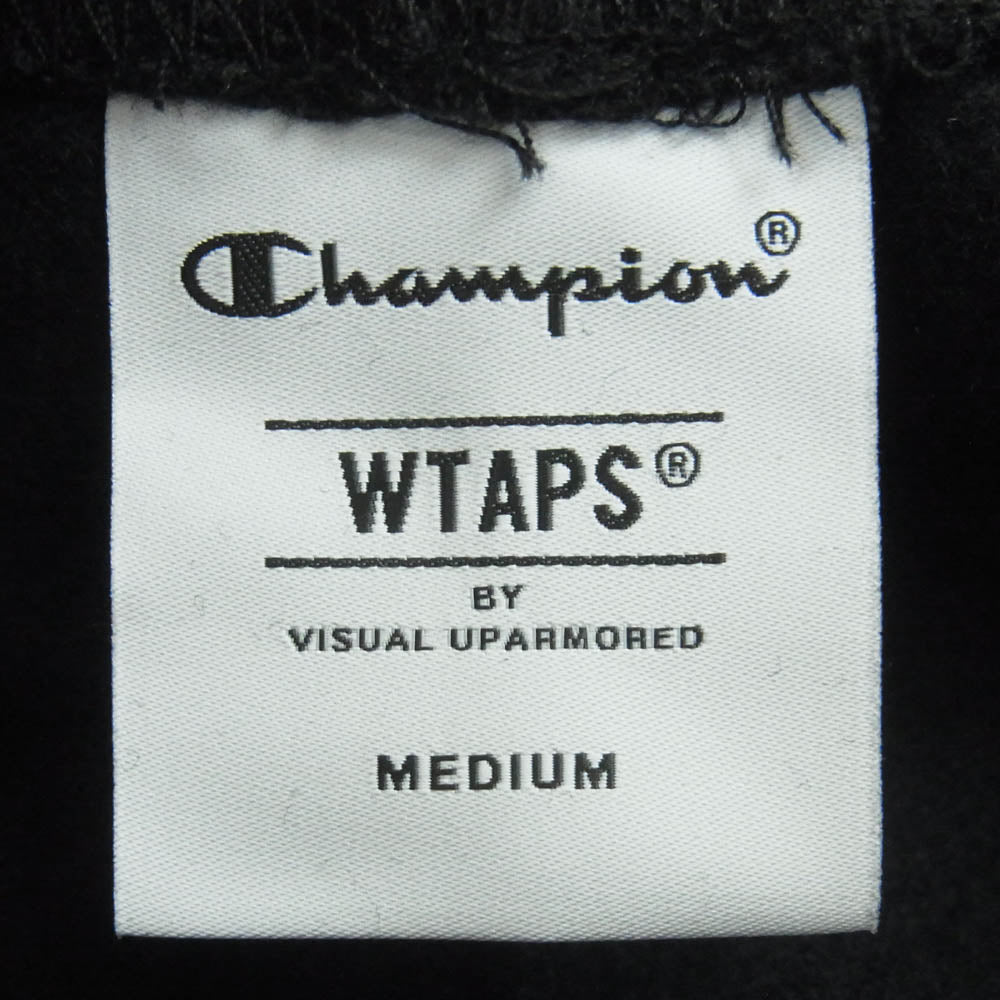 WTAPS ダブルタップス 22AW 222HBCHD-CSM05S Champion Academy Trousers チャンピオン アカデミー トラウザーズ スウェット パンツ ブラック系 M【新古品】【未使用】【中古】