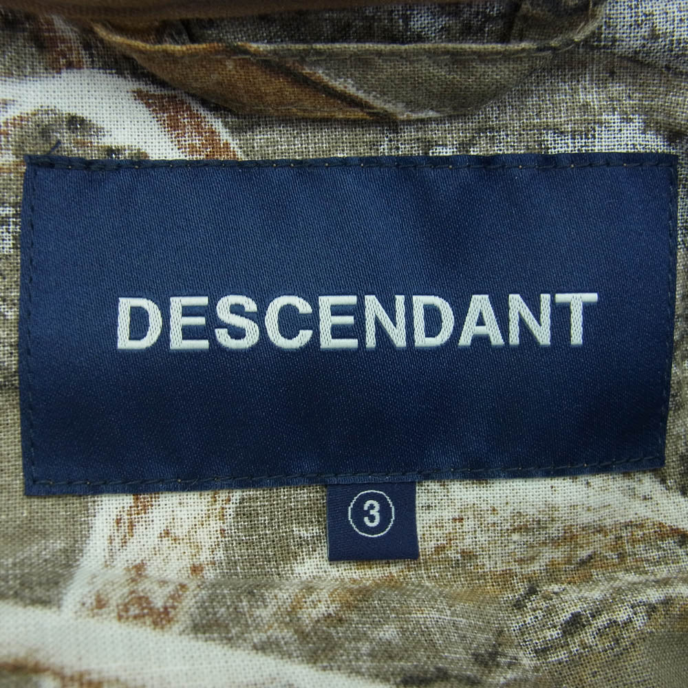 DESCENDANT ディセンダント 22AW 222WVDS-JKM01S BELLY PULL OVER JACKET CAMO プルオーバー ジャケット マルチカラー系 3【新古品】【未使用】【中古】