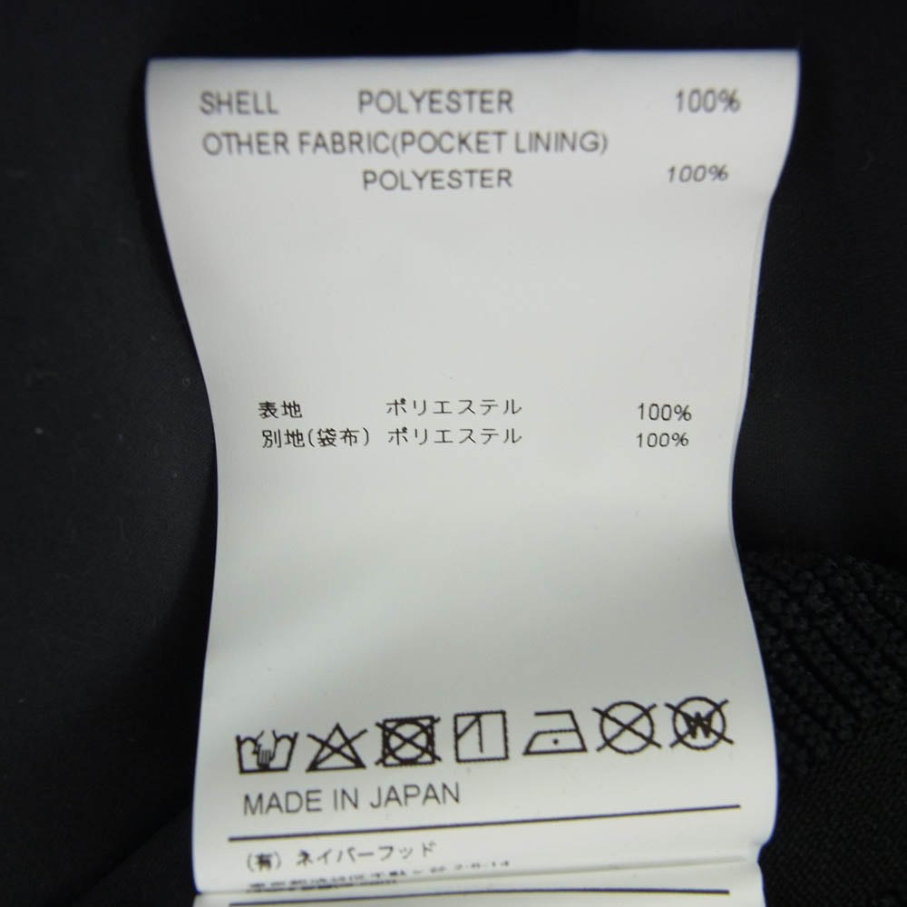 WTAPS ダブルタップス 21SS 211BRDT-JKM05 SHERPA/JACKET/POLY.TAFFETA シェルパ ジャケット ポリエステル タフタ ブラック系 2【新古品】【未使用】【中古】