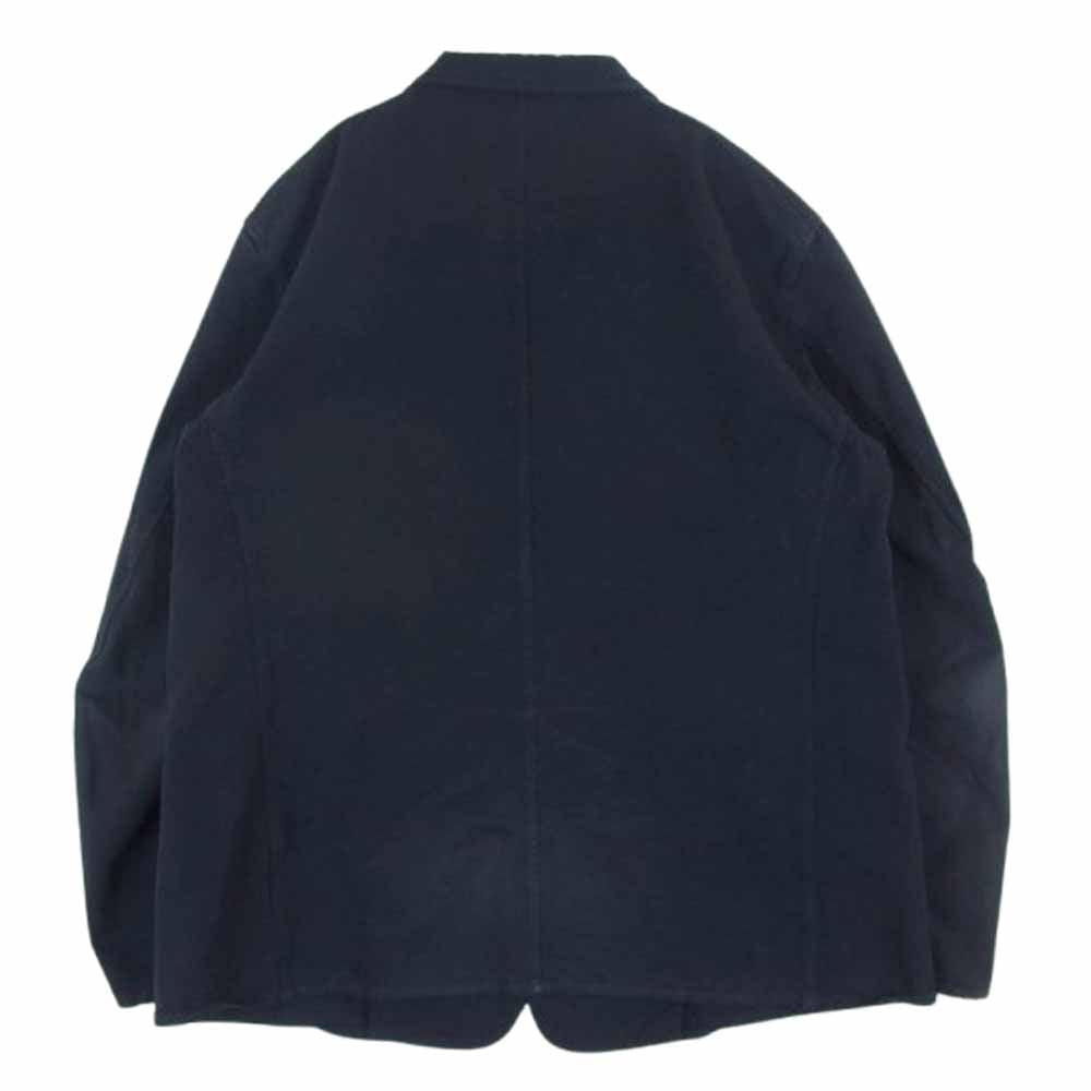 COMOLI コモリ 20aw S03-01001 製品染め テーラード ジャケット 日本製 ネイビー系 3【中古】