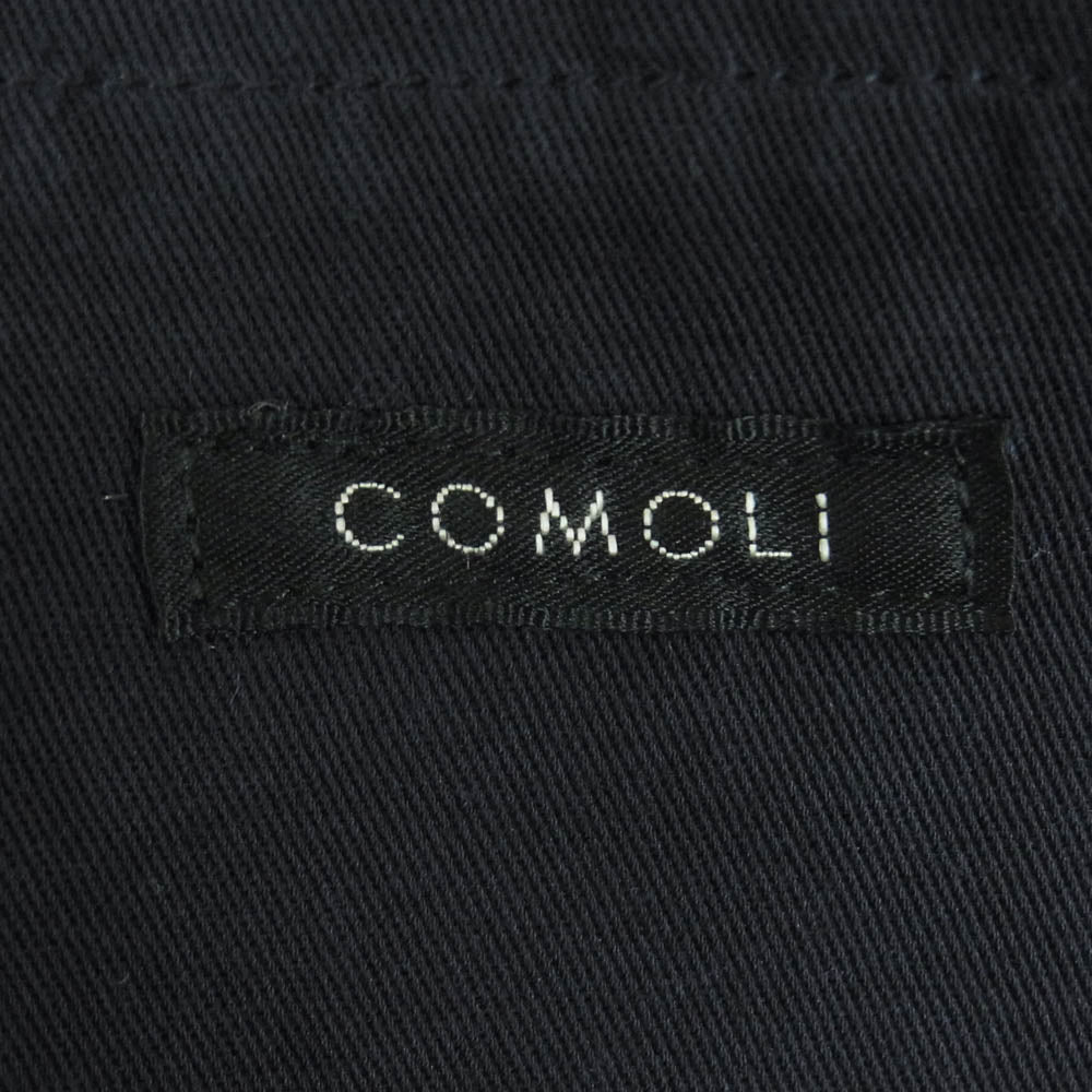 COMOLI コモリ 20aw S03-01001 製品染め テーラード ジャケット 日本製 ネイビー系 3【中古】