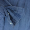 COMOLI コモリ 17AW L03-02002 コットン ネル 長袖 シャツ 日本製 ブルー系 4【中古】