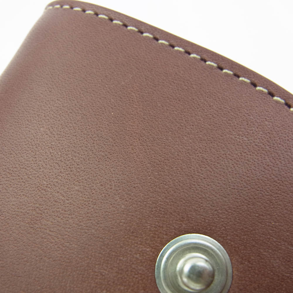 REDMOON レッドムーン コンチョ 本革 レザー ロングウォレット 長財布 ブラウン ブラウン系【新古品】【未使用】【中古】