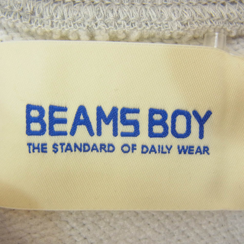 BEAMS BOY ビームスボーイ フレンチテリー クルー ワンピース グレー系 FREE【新古品】【未使用】【中古】