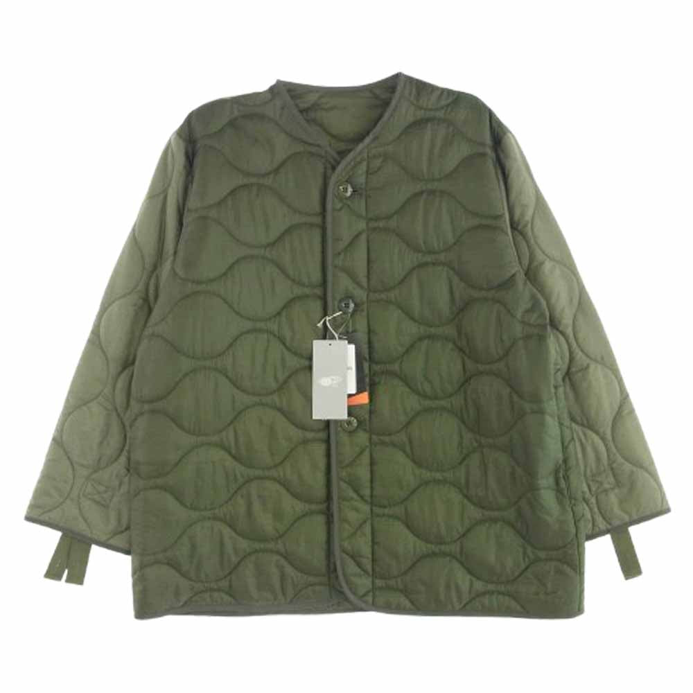 BEAMS BOY ビームスボーイ キルティング ジャケット 中綿 カーキ系【極上美品】【中古】