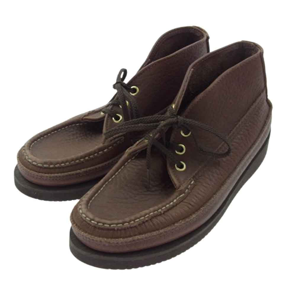 ラッセルモカシン Sporting Clays Chukka スポーティング クレイ チャッカ レザー シューズ ブラウン系 サイズ表記不明【中古】