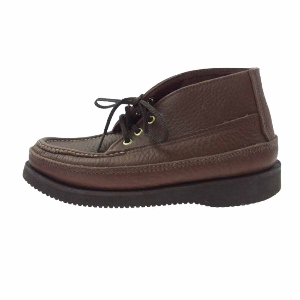 ラッセルモカシン Sporting Clays Chukka スポーティング クレイ チャッカ レザー シューズ ブラウン系 サイズ表記不明【中古】