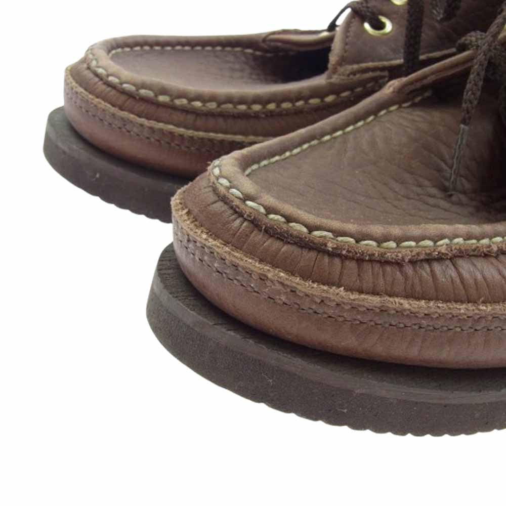 ラッセルモカシン Sporting Clays Chukka スポーティング クレイ チャッカ レザー シューズ ブラウン系 サイズ表記不明【中古】