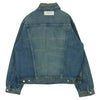FEAR OF GOD フィアオブゴッド ESSENTIALS denim trucker jacket ダメージ加工 エッセンシャルズ トラッカー デニム ジャケット インディゴブルー系 M【美品】【中古】