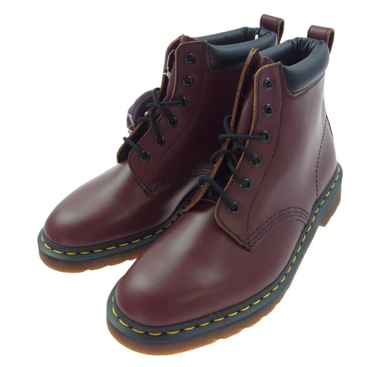 Supreme シュプリーム 15AW Dr.Martens 6 Eye Boot ドクター マーチン 6ホール ブーツ ワインレッド系 US9【新古品】【未使用】【中古】