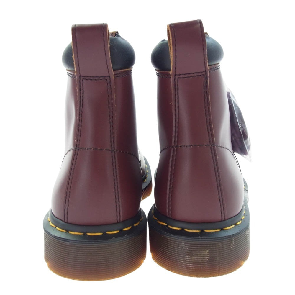 Supreme シュプリーム 15AW Dr.Martens 6 Eye Boot ドクター マーチン 6ホール ブーツ ワインレッド系 US9【新古品】【未使用】【中古】