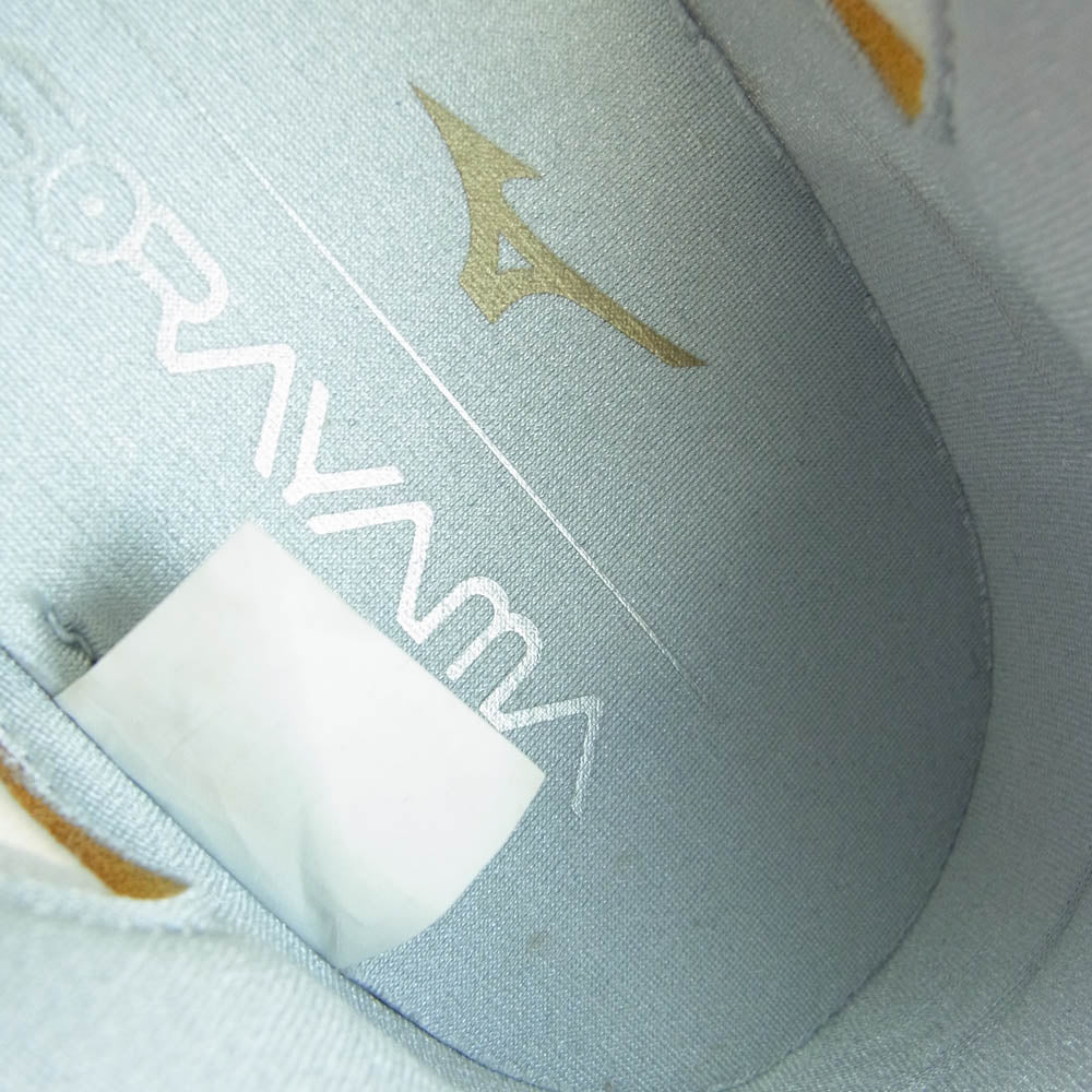 Mizuno ミズノ D1GA212501 × 空山基 WAVE PROPHECY ウェーブ プロフェシー スニーカー シルバー系 グレー系 27.5cm【中古】