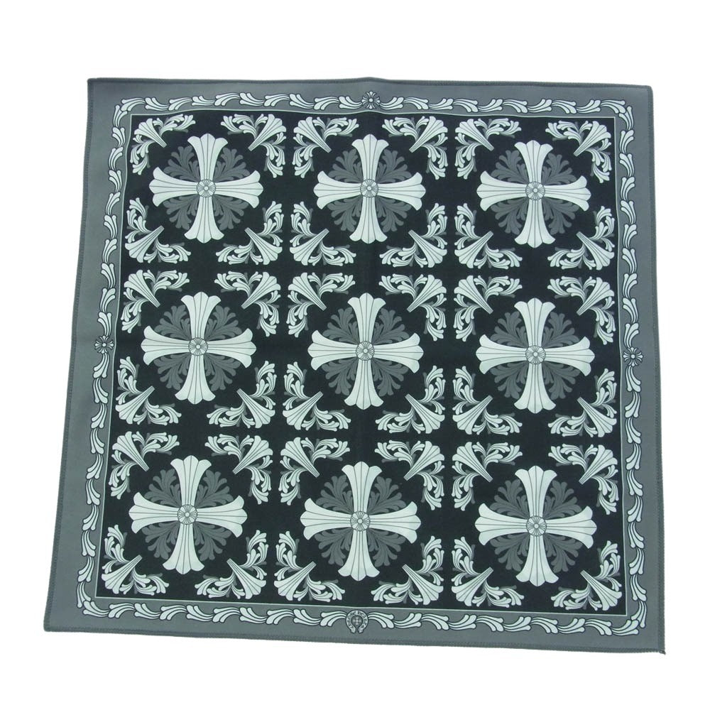 CHROME HEARTS クロムハーツ（原本無） TITANASLUVR ウェリントン メガネ 眼鏡 アイウェア ブラック系 51□23-145【中古】