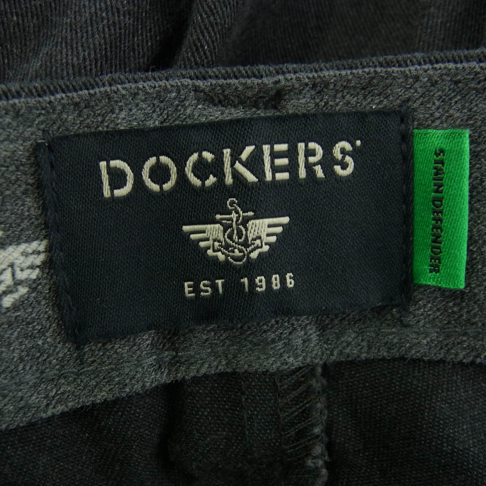 DOCKERS ドッカーズ CW-2824 Signature Khaki CLASSIC FIT シグネチャーカーキ クラッシック フィット コットン チノパンツ 40 グレー系【新古品】【未使用】【中古】