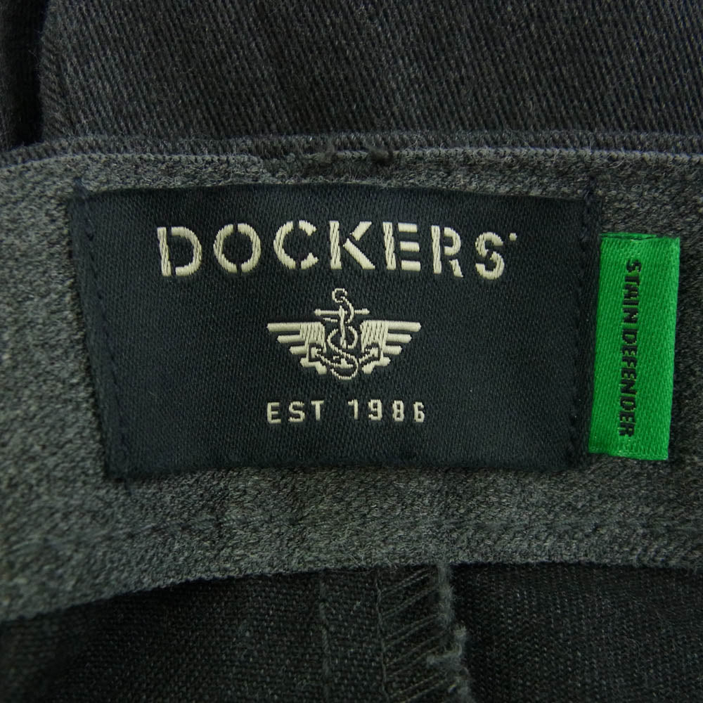 DOCKERS ドッカーズ CW-2824 Signature Khaki CLASSIC FIT シグネチャーカーキ クラッシック フィット コットン チノパンツ 42 グレー系【新古品】【未使用】【中古】