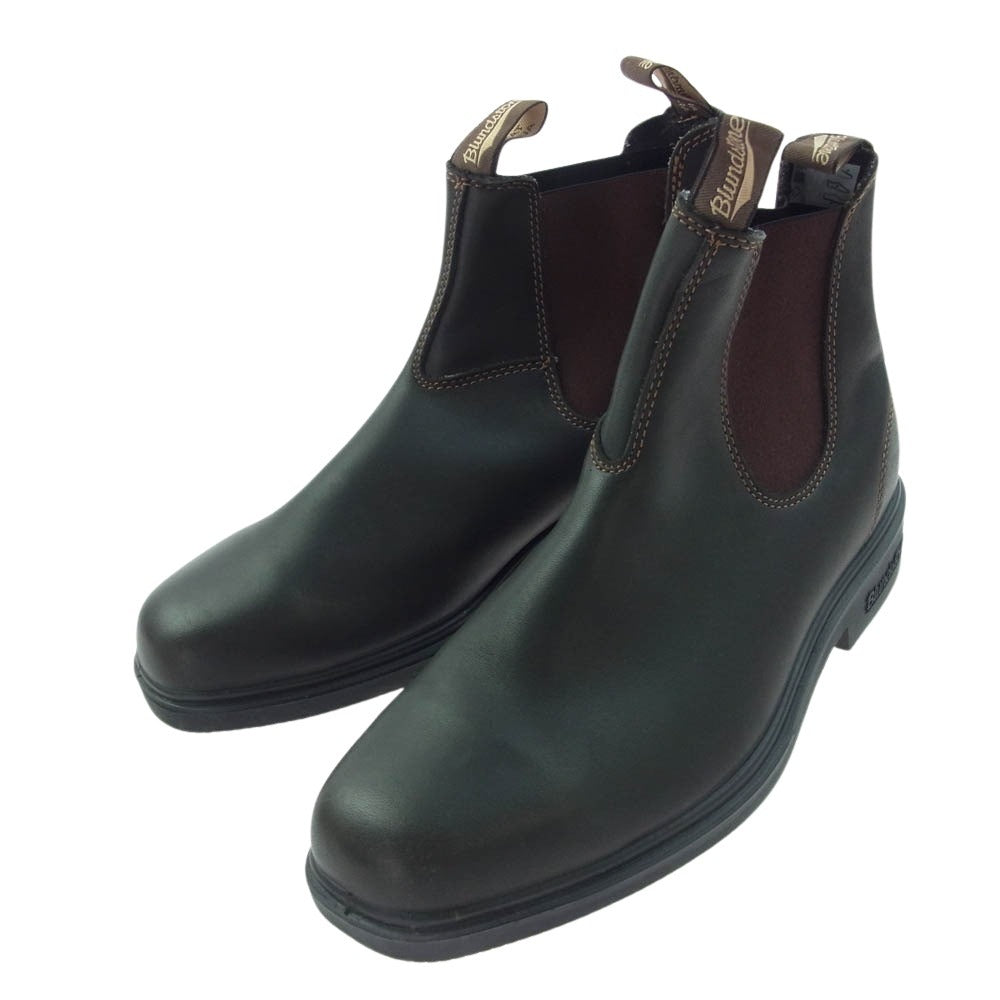 ブランドストーン 062 ELASTIC SIDED BOOT DRESS サイドゴア ブーツ ブラウン系 10【中古】