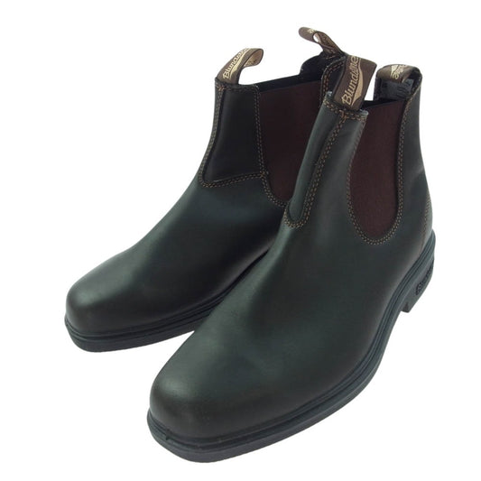 ブランドストーン 062 ELASTIC SIDED BOOT DRESS サイドゴア ブーツ ブラウン系 10【中古】