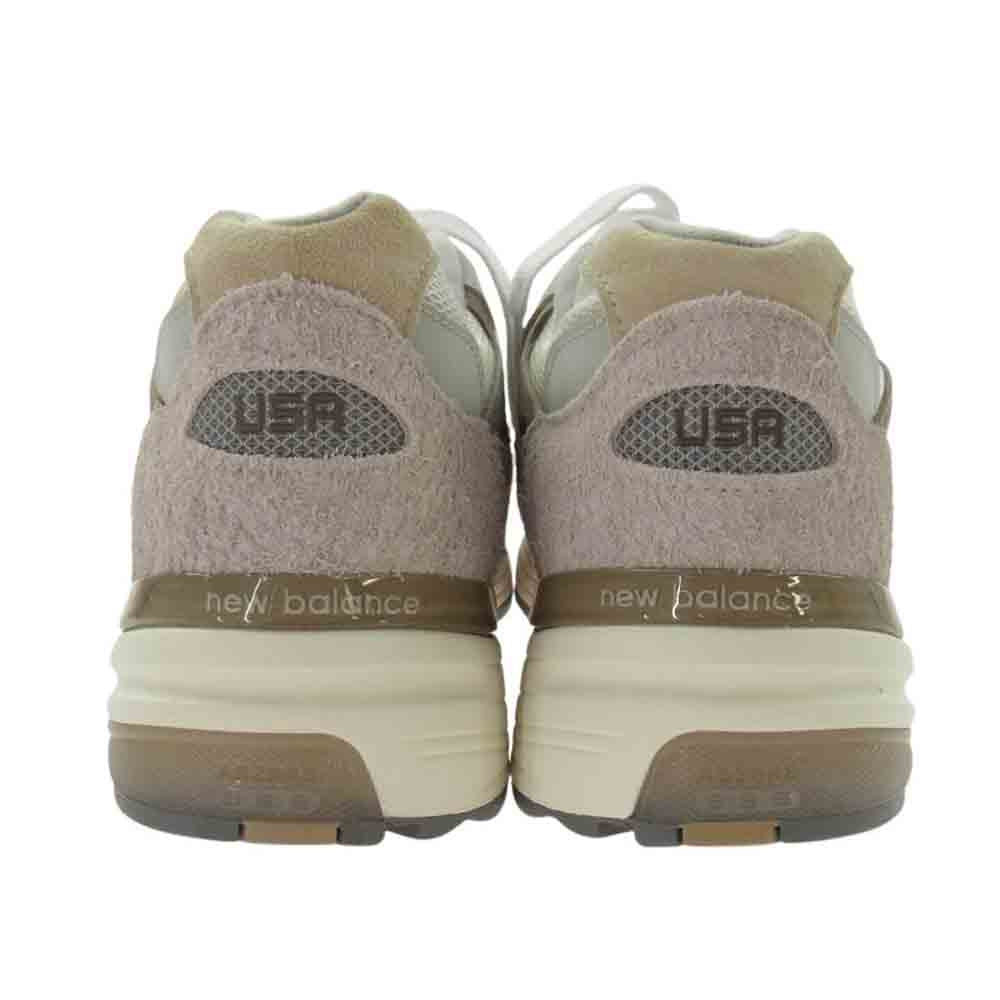 NEW BALANCE ニューバランス U992MM MADE IN USA MOONROCK ムーンロック ローカット スニーカー グレイみのあるピンク系 30cm【極上美品】【中古】