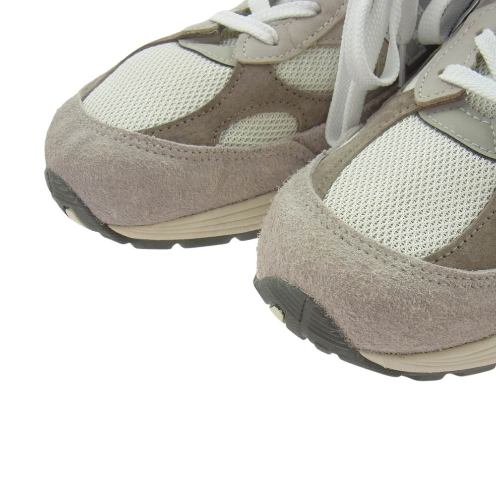 NEW BALANCE ニューバランス U992MM MADE IN USA MOONROCK ムーンロック ローカット スニーカー グレイみのあるピンク系 30cm【極上美品】【中古】