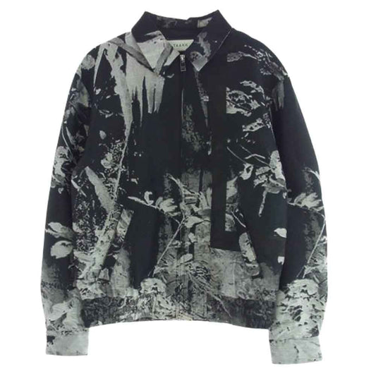 ターク 20AW TA20AW-BL002 JUNGLE JACQUARD 総柄 ジャケット ブラック系 1【中古】