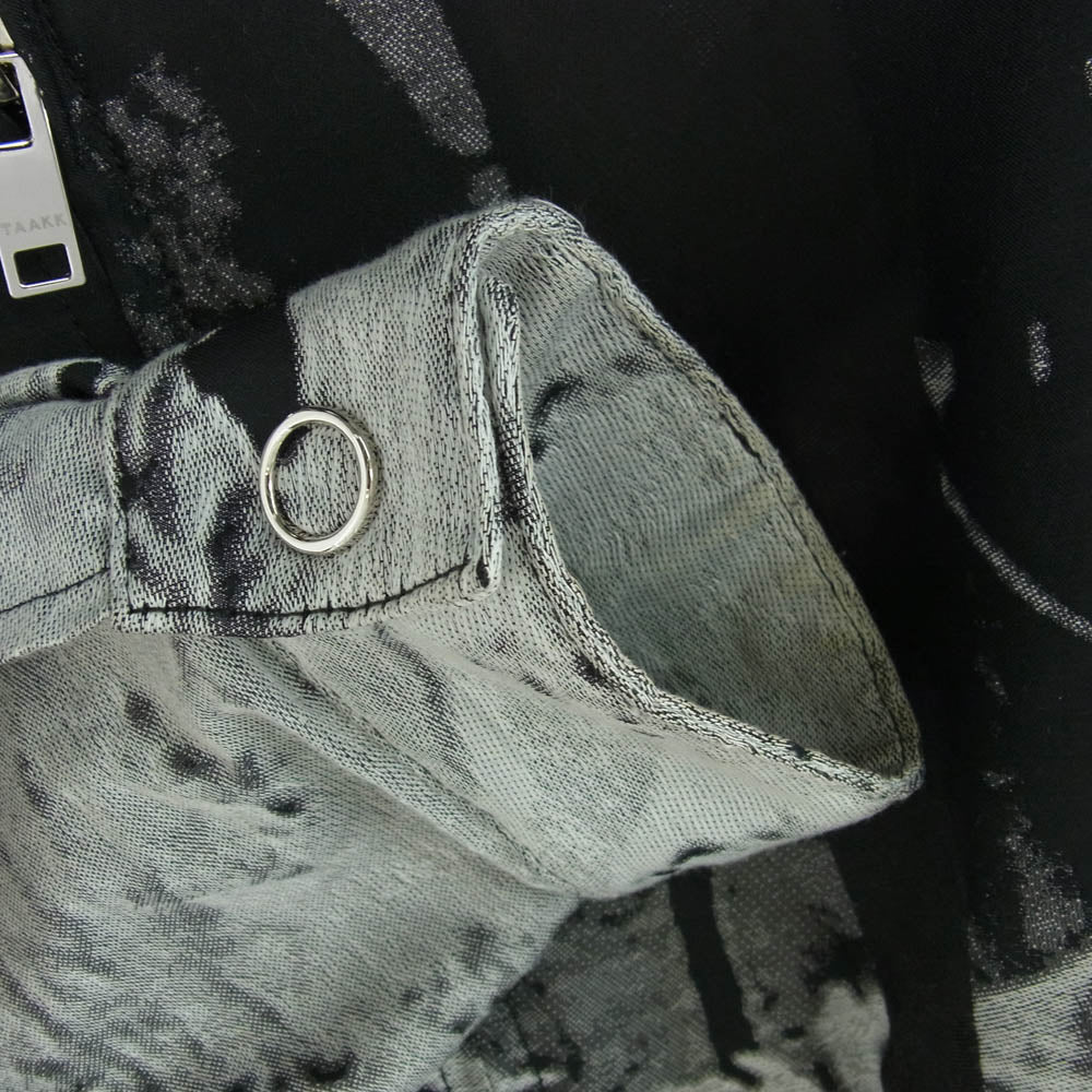 ターク 20AW TA20AW-BL002 JUNGLE JACQUARD 総柄 ジャケット ブラック系 1【中古】