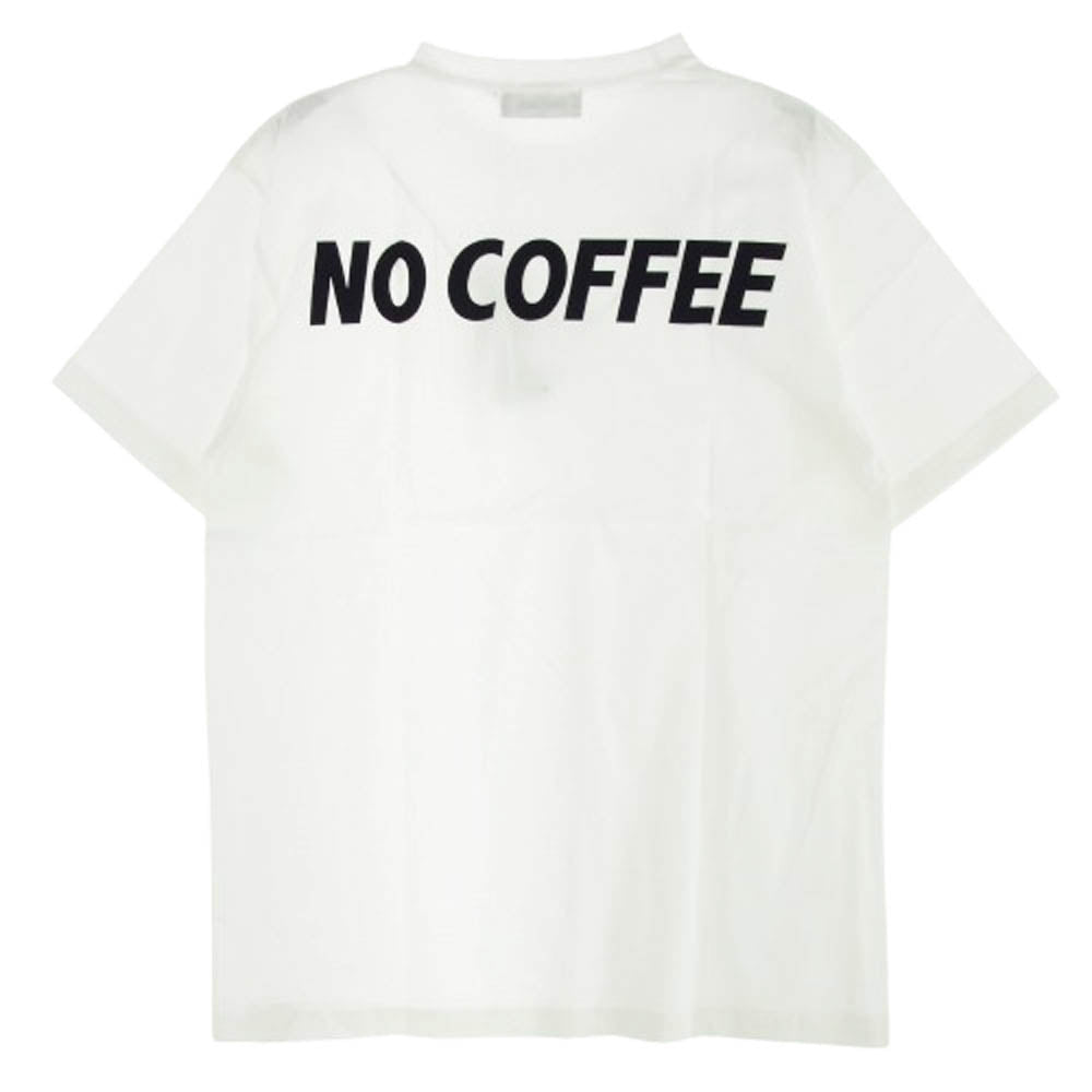 WIND AND SEA ウィンダンシー 20AW WDS-NOCF-05 NO COFFEE WDS T-SHIRT 半袖 Tシャツ ホワイト系 XL【新古品】【未使用】【中古】